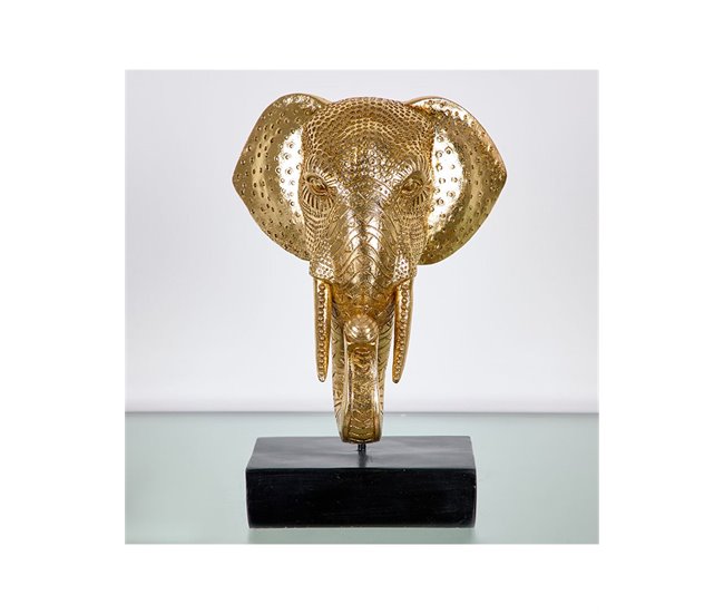 Conforama Cabeza Presume De Casa Madagascar17*25*12.5doradoresina