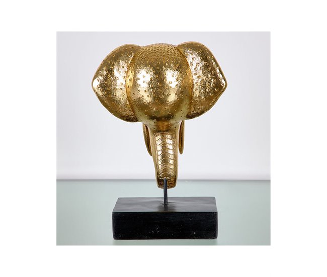 Conforama Cabeza Presume De Casa Madagascar17*25*12.5doradoresina