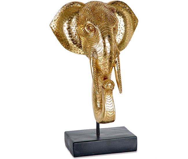 Conforama Cabeza Presume De Casa Madagascar23.5*36.5*16doradoresina