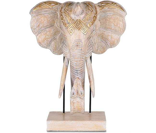 Conforama Cabeza Presume De Casa Mogambo44*57*19blancometal