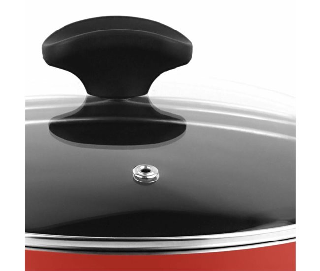Conforama Cacerola FAGOR Maxima Rojo Aluminio (Ø 20 X 10 Cm)
