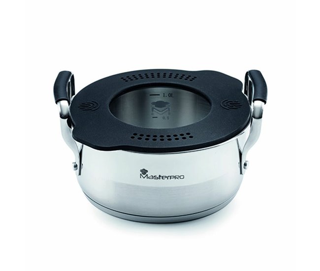 Conforama Cacerola Masterpro BGEU-3777 Ø 16 cm Acero Inoxidable Aluminio