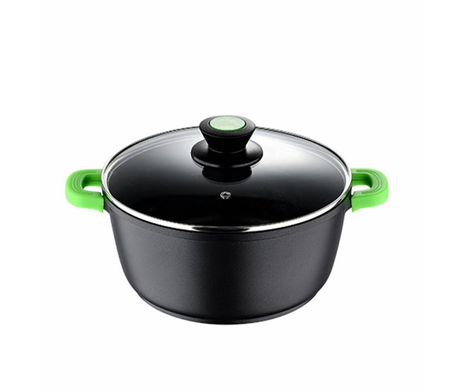 Conforama Cacerola San Ignacio Q4035 Ø 28 cm Silicona Aluminio Forjado