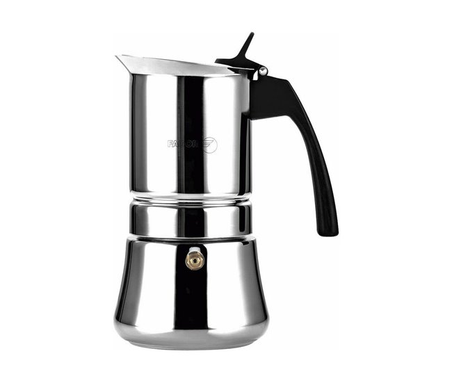 Conforama Cafetera Italiana FAGOR Etnica Acero Inoxidable 18/10 (4 Tazas)