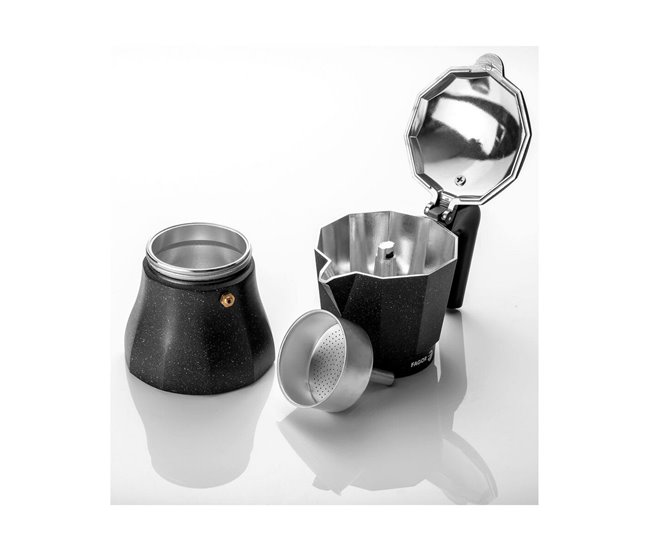 Conforama Cafetera Italiana FAGOR Tiramisu Aluminio (3 Tazas)