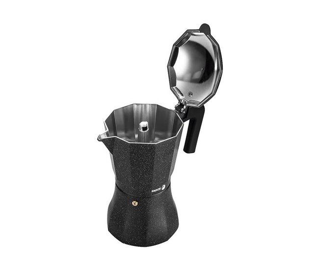 Conforama Cafetera Italiana FAGOR Tiramisu Aluminio (9 Tazas)