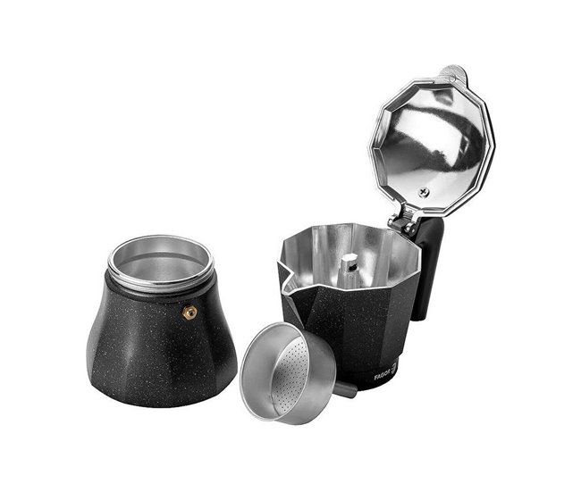 Conforama Cafetera Italiana FAGOR Tiramisu Aluminio (9 Tazas)