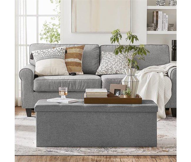 Conforama Caja De Almacenamiento Con 2 Compartimentos Interiores - L110 Cm