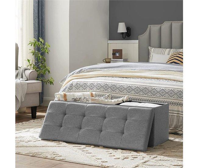 Conforama Caja De Almacenamiento Con 2 Compartimentos Interiores - L110 Cm