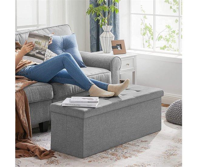 Conforama Caja De Almacenamiento Con 2 Compartimentos Interiores - L110 Cm