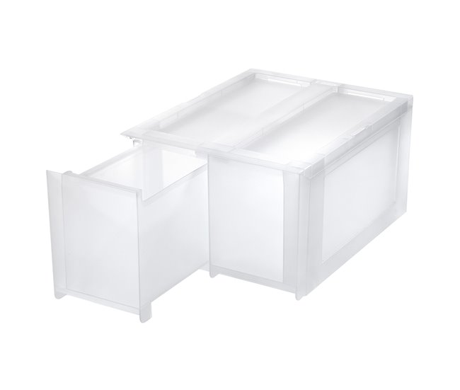 Conforama Caja De Almacenamiento "MODULAR" Alto Doble