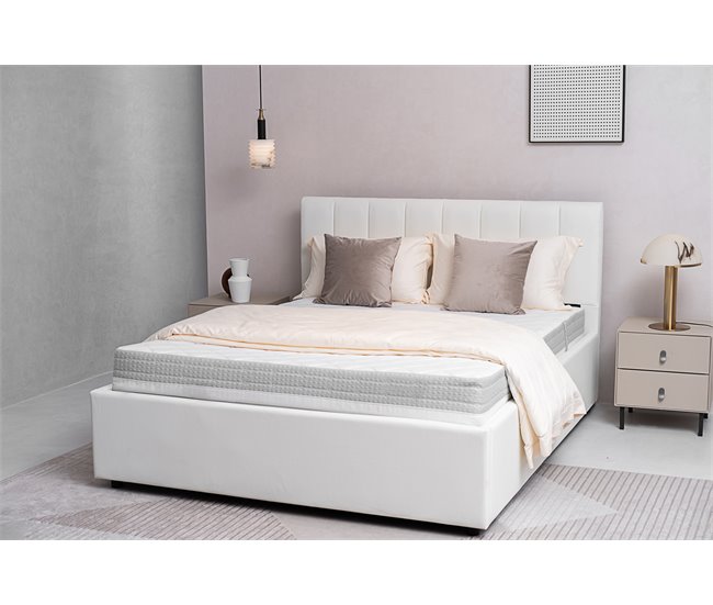 Conforama Cama Abatible 160x200cm Color Blanco DREAM II