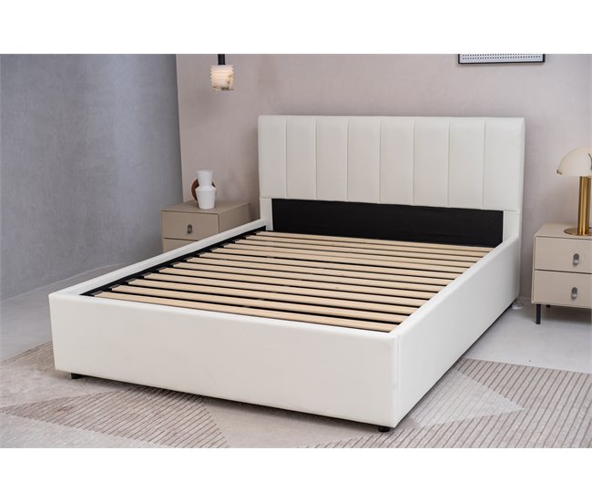 Conforama Cama Abatible 160x200cm Color Blanco DREAM II