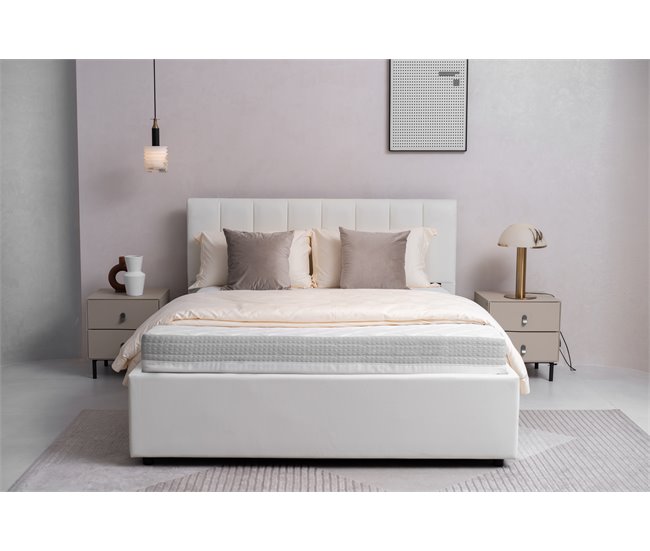 Conforama Cama abatible 160x200cm color blanco DREAM II