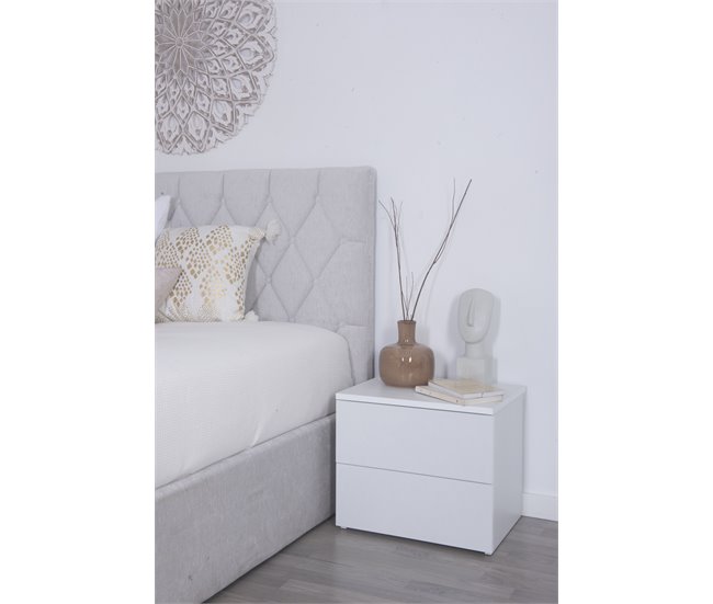 Conforama Cama Abatible LUXURY II Color Gris Claro 140x190cm