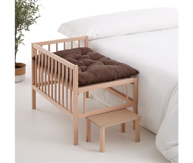 Conforama Cama Elevada Mascotas Con Escalera. Con Colchón Incluido Antiarañazos. Colecho Junto A Tu Perro O Gato. 2 Alturas. Faunatic Basic
