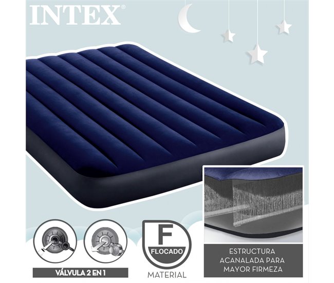 Conforama Cama Hinchable INTEX Dura-Beam Standard Modelo Classic Downy