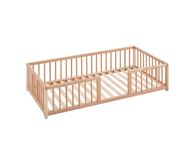 Conforama Cama Sofá Para Mascotas Grandes WonderWoof Elevada Hecha De Madera De Haya – Nature