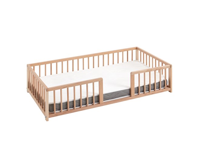 Conforama Cama Sofá Para Mascotas Grandes WonderWoof Elevada Hecha De Madera De Haya – Nature