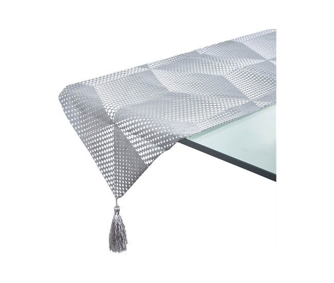 Conforama Camino Presume De Casa Bijou 33*180*0.4 Gris/plata Poliester