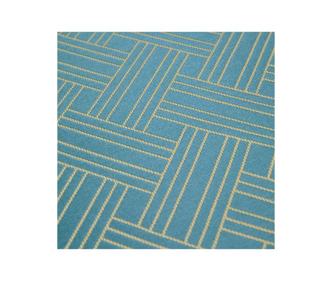 Conforama Camino Presume De Casa Ire 30*180*0.4 Azul/dorado Poliester