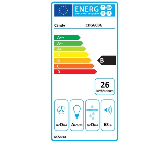 Conforama Campana Decorativa Inclinada De Pared CANDY CDG6CBG