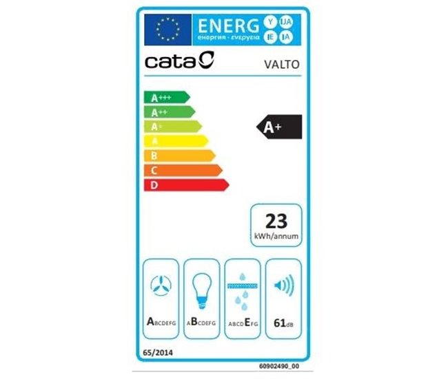 Conforama Campana Decorativa Pared Inclinada CATA VALTO 700 XGBK