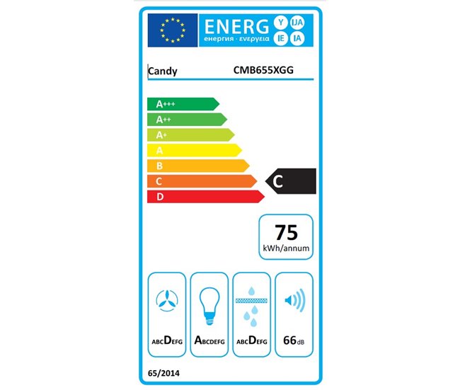 Conforama Campana T-invertida CANDY CMB655XGG C 620 M3/h 60cm
