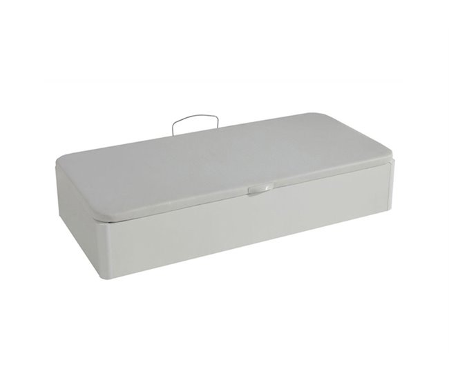 Conforama Canapé LATERAL 3D extra capacidad 90x190cm blanco
