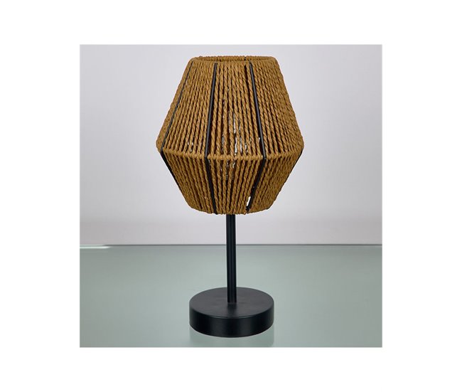 Conforama Candelero Presume De Casa Natur15*29*15marróncuerda Y Metal