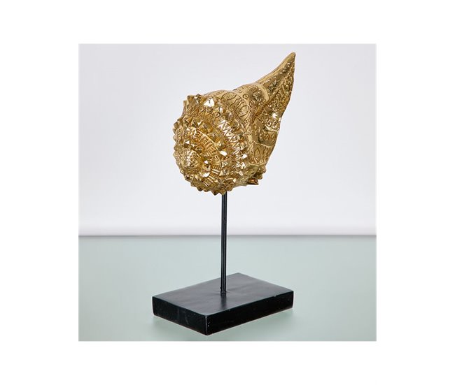 Conforama Caracola Presume De Casa Pearl14.5*24*7.5doradoresina