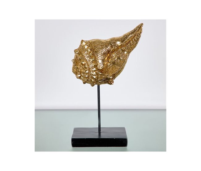 Conforama Caracola Presume De Casa Pearl14.5*24*7.5doradoresina