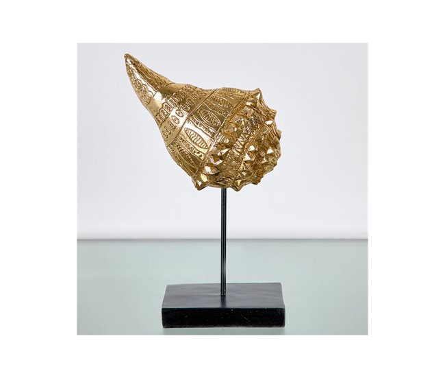 Conforama Caracola Presume De Casa Pearl14.5*24*7.5doradoresina