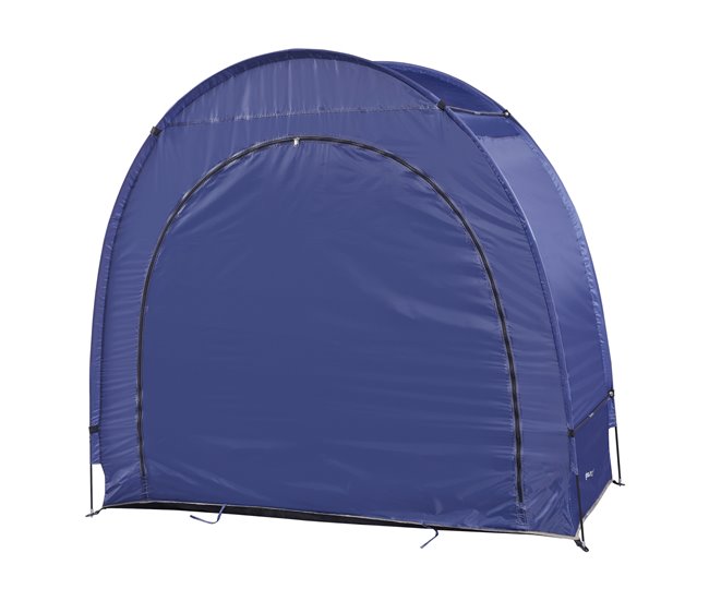Conforama Carpa para 2 biciclitas Bergendal portátil 198x84x160cm - Azul [pro.tec]