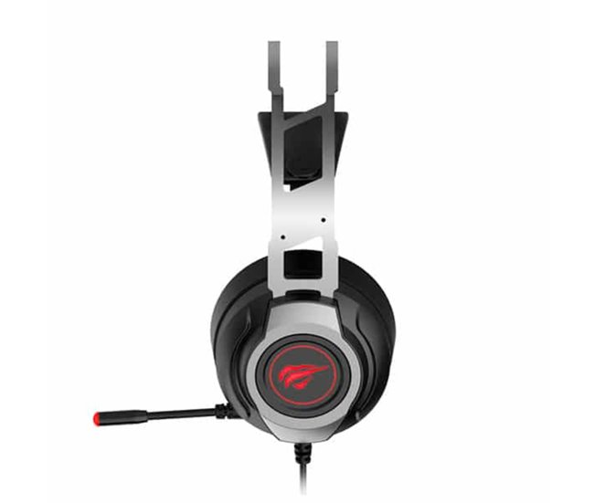Conforama Cascos Gaming Metalizado USB 7.1 Luz RGB HV-H2007U
