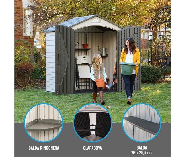 Conforama Caseta Jardín Ultrarresistente Lifetime Uv100