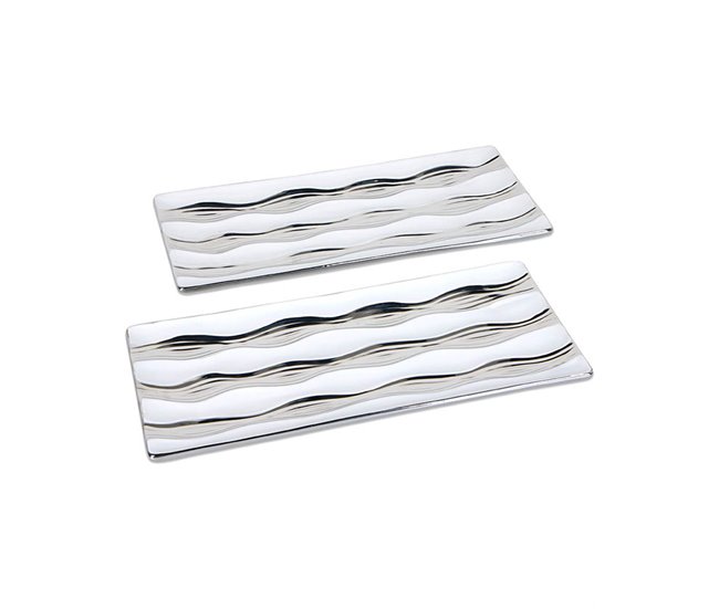 Conforama Centros Presume De Casa Lizzete 39*3*17.5 Blanco/dorado Ceramica