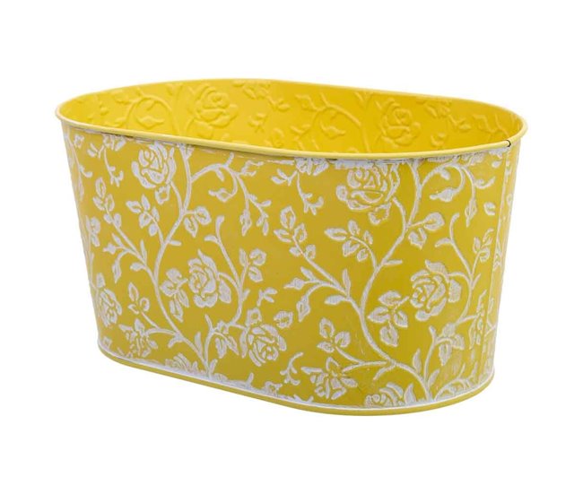 Conforama Cesto Metalico Amarillo 22 5x13 5x11 5 B20x11