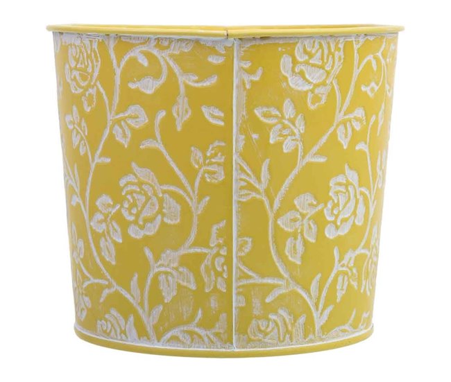 Conforama Cesto Metalico Amarillo 22 5x13 5x11 5 B20x11