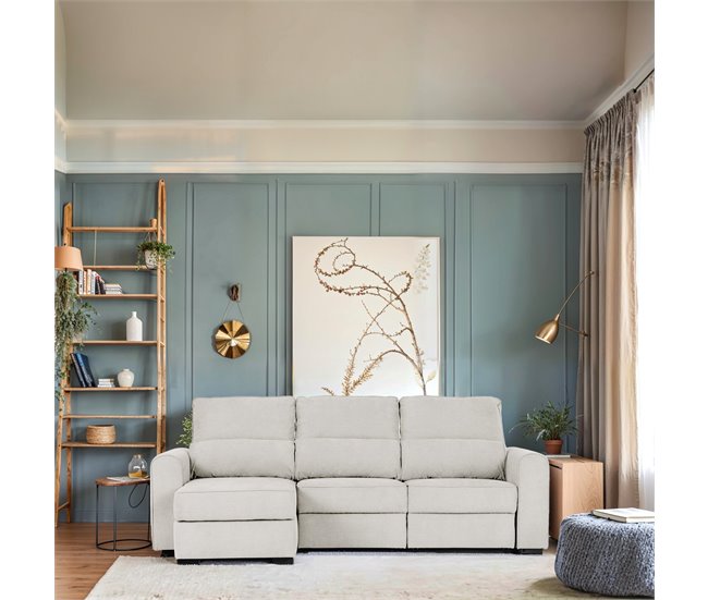 Conforama Chaise Longue Con Cama CONNOR Color Beige