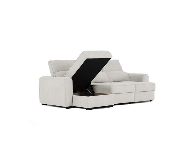 Conforama Chaise Longue Con Cama CONNOR Color Beige