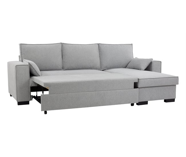 Conforama Chaise Longue Reversible Con Cama MARLON Color Gris