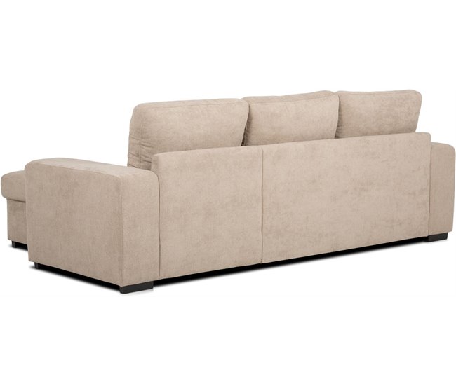 Conforama Chaise Longue Reversible De Tela Con Cama HARRY Color Camel