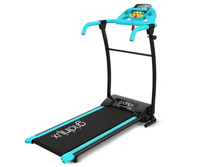 Conforama Cinta de Andar 12 Programas Eléctrica Plegable Motor 1000 W. Gridinlux