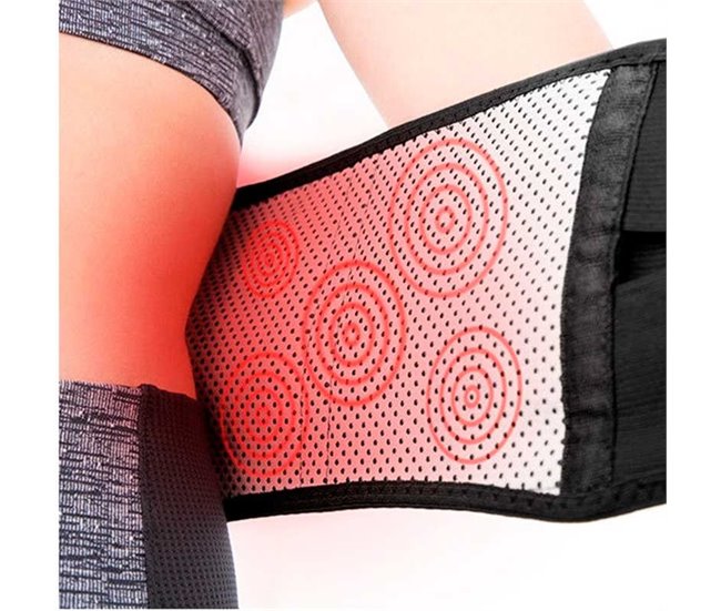 Conforama Cinturón Térmico Tourmabelt InnovaGoods Corrector De Postura Unisex Talla única Negro