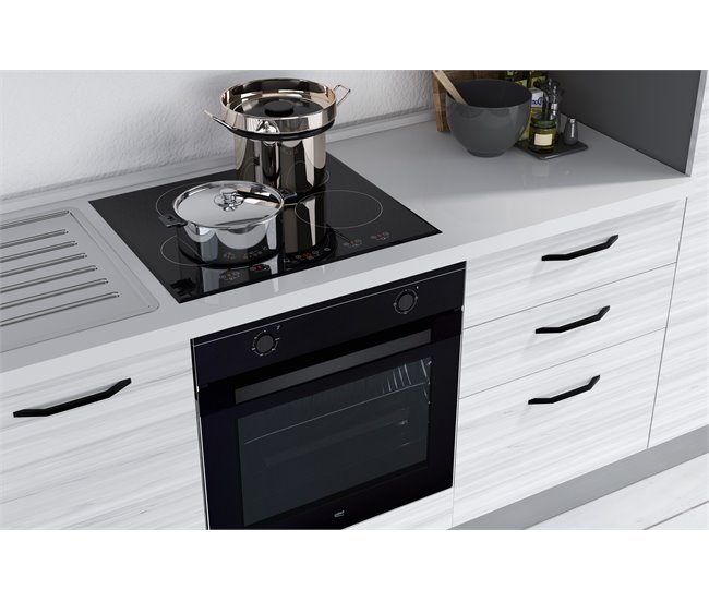 Conforama Cocina GILDA 2.0 L270 Izquierda Titanio-Frassino Y Light Grey