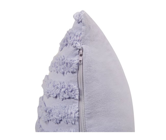 Conforama Cojín De Algodón Violeta 45 X 45 Cm TELLIMA
