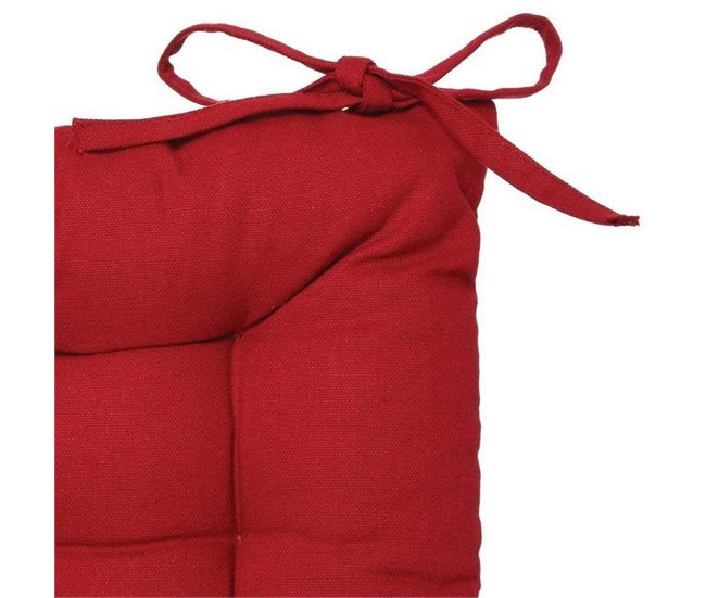 Conforama Cojín Para Sillas Atmosphera Granate (38 X 38 Cm)