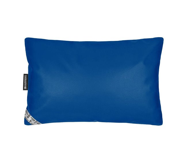 Conforama Cojín Polipiel Azul Happers 60x40 HAPPERS