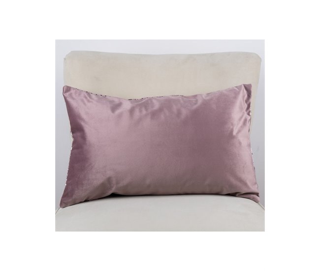 Conforama Cojin Presume De Casa Snake 53*33*8 Plateado/rosa Poliester
